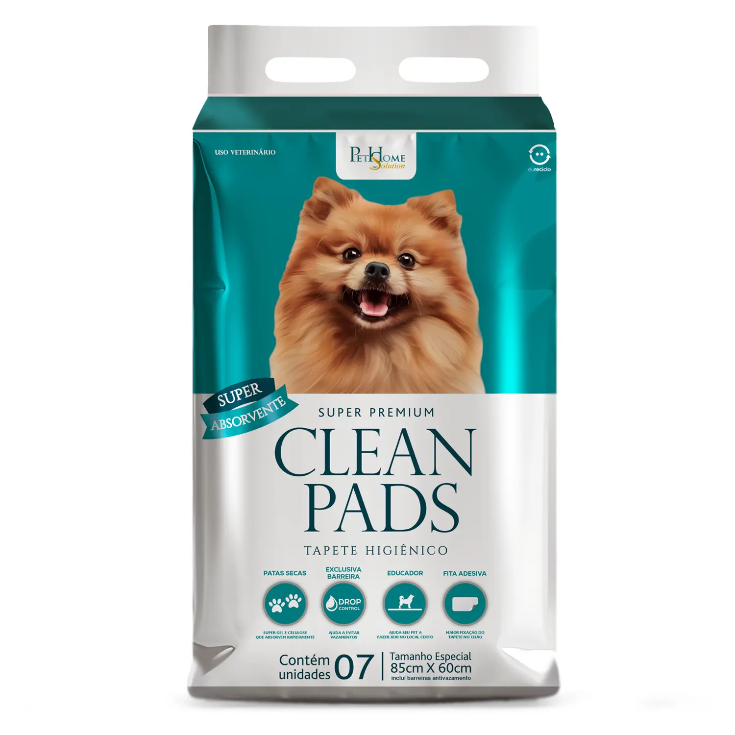 Tapete Higiênico Clean Pads 85x60cm